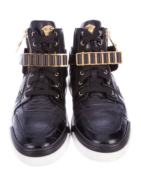 versace collection high top|versace medusa high top.